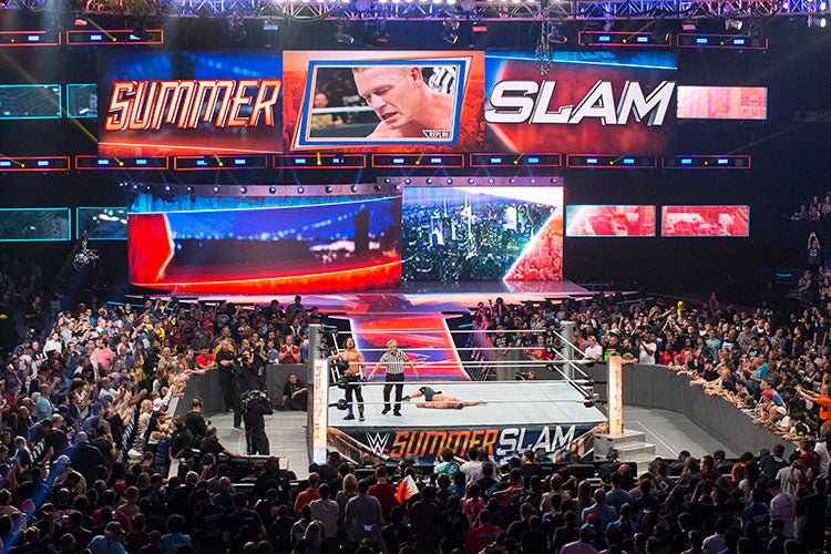 WWE Summerslam Barclays Center