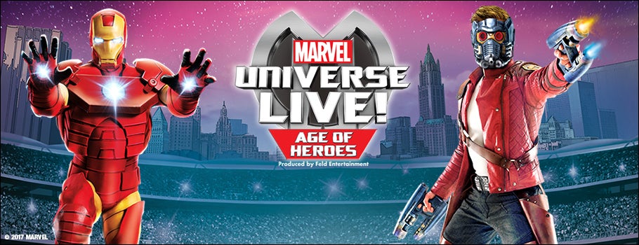 Marvel Universe Live Seating Chart