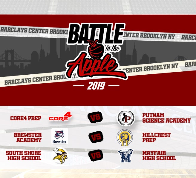 Battle in the Apple Basketball Showcase Barclays Center