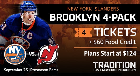 New Jersey Devils v New York Islanders Tickets