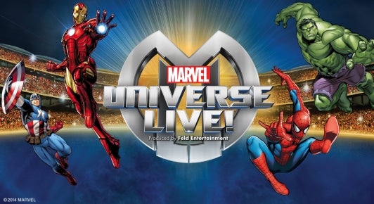 Marvel Universe Live Seating Chart