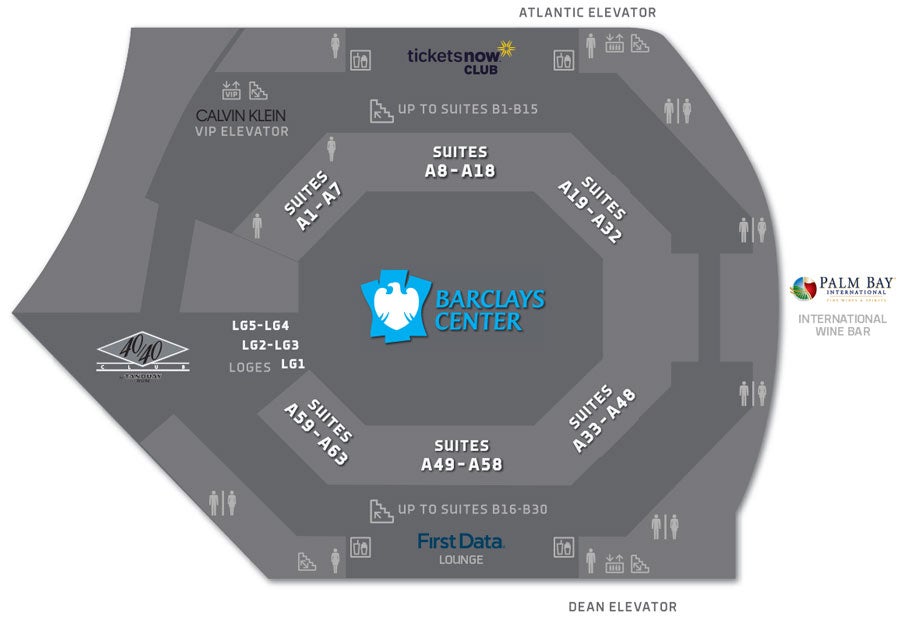 Ticketmaster Seating Chart Barclays Center