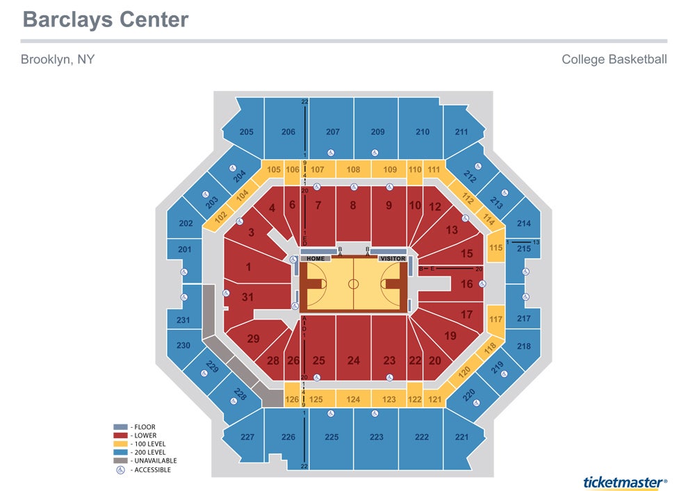 Nets Arena Seating Chart