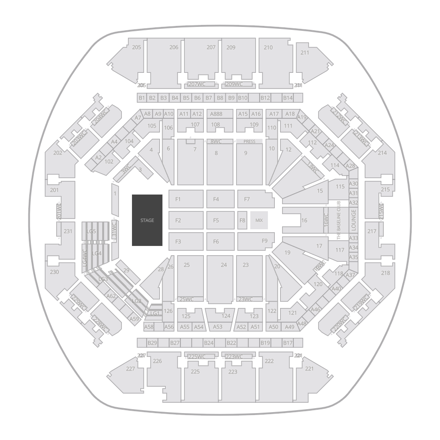 United Center Seating Chart & Map