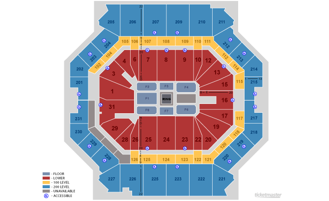 Drake Barclays Seating Chart