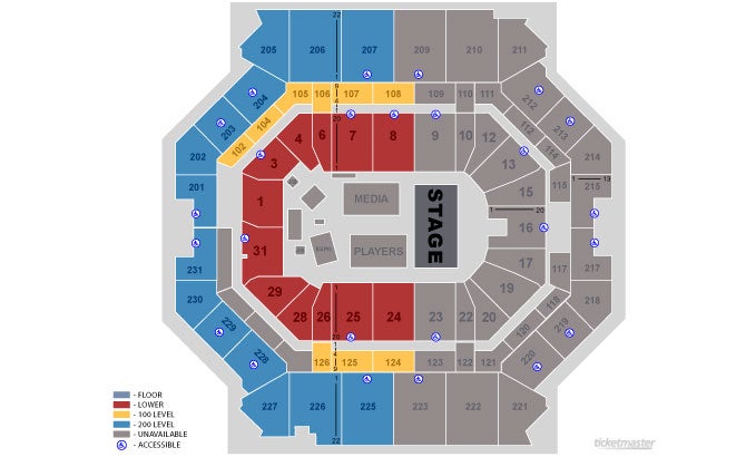 Barclays Center Nba Seating Chart