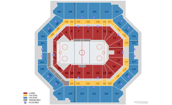 1st Bank Center Suite Seating Chart