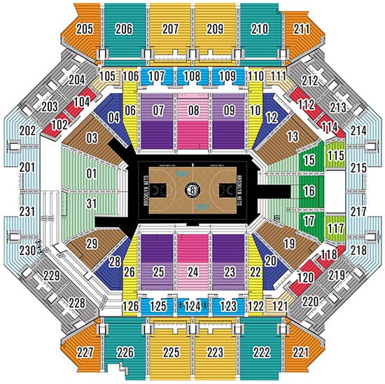 New York Knicks Seating Chart